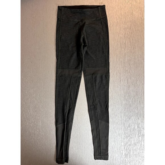 Lululemon Pants - Lululemon Women's Leggings Dark Green Size 4 Yoga Workout Inseam 29" Used